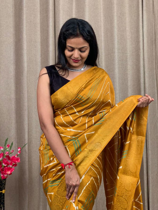 Lehariya By Wow Tussar Silk Designer Sarees Catalog